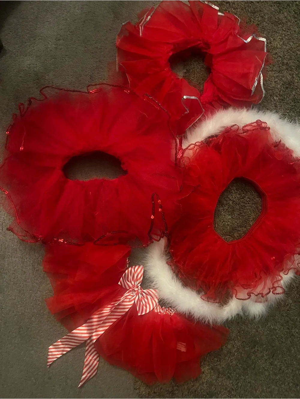 Red tutu bundle